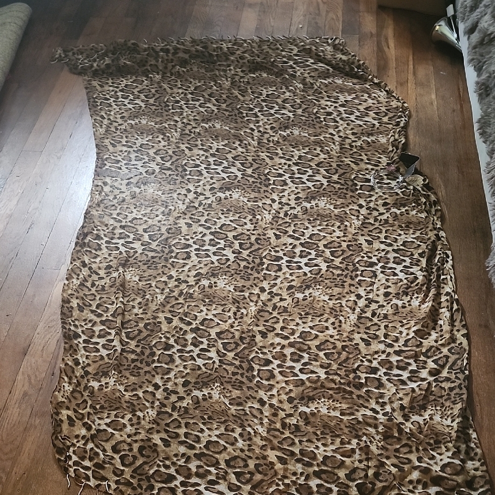 ME Makeover Essentials Wild Leopard Print Fabric